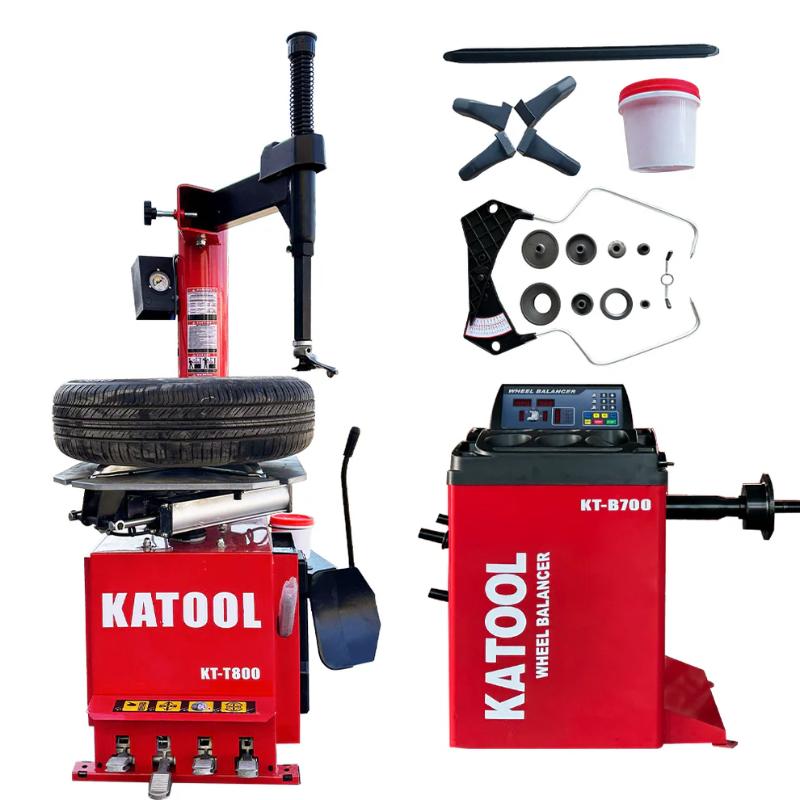 Katool KT-T800 Tire Changer With KT-B700 Wheel Balancer Combo with more details
