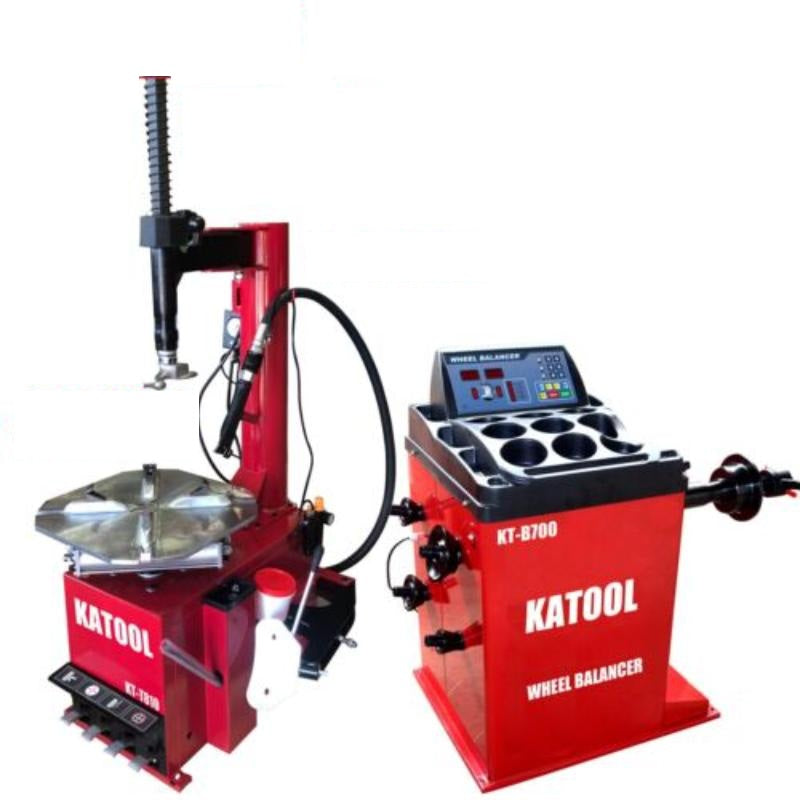 Katool KT-T810 Tire Changer With KT-B700 Wheel Balancer Combo