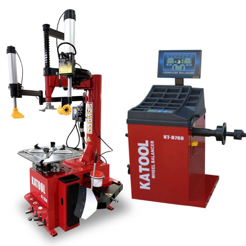 Katool KT-T830 Tire Changer+B700 Wheel Balancer Combo