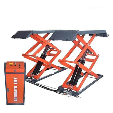 Katool KT-X95 8,000lb Full-Rise Scissor Lift - Pneumatic Lock